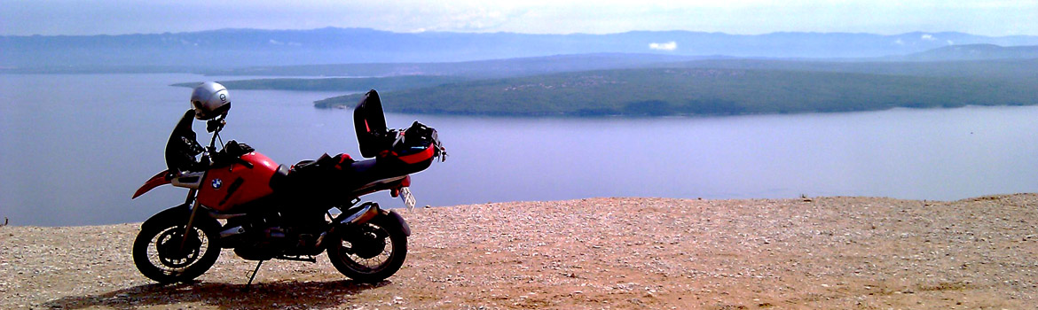 Motorradfahren in Kroatien - Istrien