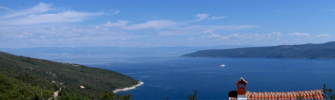 Unser Ferienhaus in Kroatien - Gelände